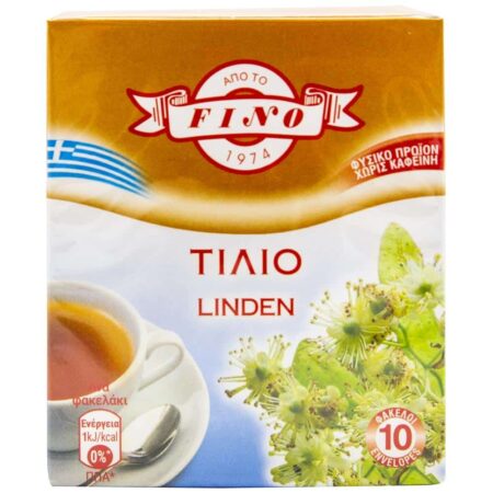 Fino Linden Tea (Tilio) / Τίλιο Τσάι 10φακ. x 1g