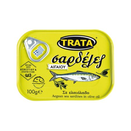 Trata Sardines in olive oil / Σαρδέλες σε ελαιόλαδο 100g