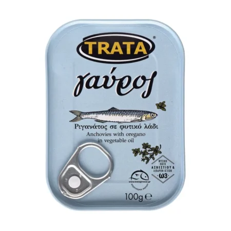 Trata Anchovy with oregano in vegetable oil