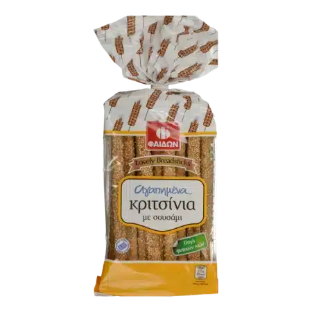 Faidon Breadsticks with Sesame 400g / Φαίδων Κριτσίνια με σουσάμι