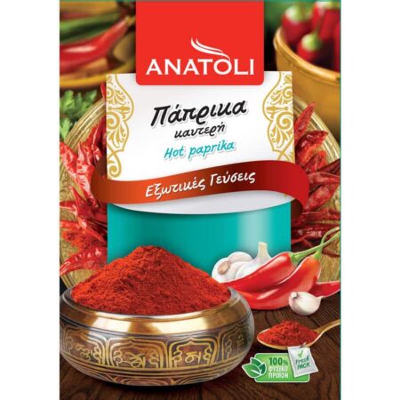 Anatoli Hot Paprika / Ανατολή Πάπρικα Καυτερή 50g