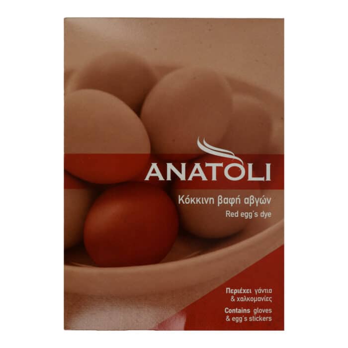 Anatoli Red egg's dye / Ανατολή Κόκκινη Βαφή Αυγών