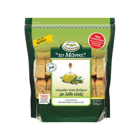 Manna Wheat Rusks with Olive Oil / Παξιμαδάκια Λαδιού 500g