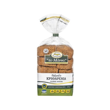Manna Cretan rusks Kritharenio Paximadi