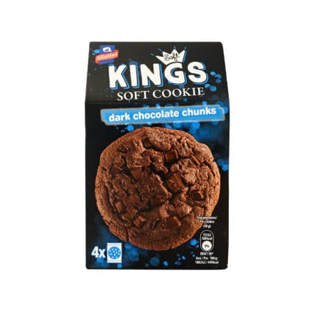 Allatini Kings Soft Cookies Dark Chocolate