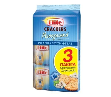 Elite Crackers Oregano and Feta Cheese
