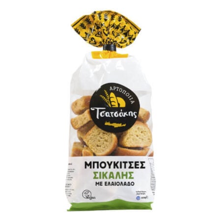 Tsatsakis Rye Mini Rusks with Olive Oil