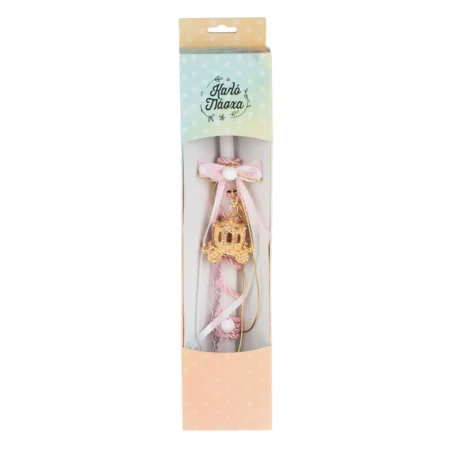 Easter Candle Keyring Golden Carriage