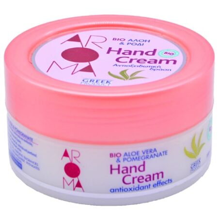 Aroma Bio Aloe & Pomegranate Antioxidant Effects Hand Cream / Κρέμα Χεριών Αλόη & Ρόδι 200ml
