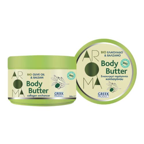 Aroma Bio Butter with Olive Oil & Balsam Nourishing / Κρέμα Σώματος με Ελαιόλαδο & Βάλσαμο 200ml