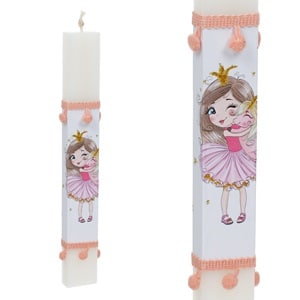 Easter Candle Ballerina