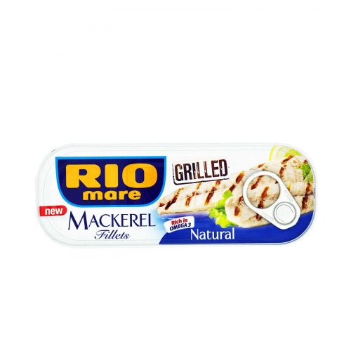 Rio Mare Al Naturale Grilled Mackerel Fillets / Φιλέτα Σκουμπρί στη Σχάρα 120g