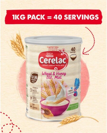 Cerelac Wheat and Honey with Milk 1kg from 12 months
