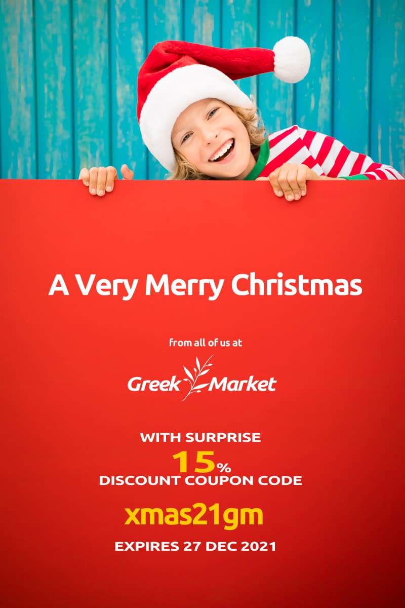 Greek Market Xmas Discount coupon code