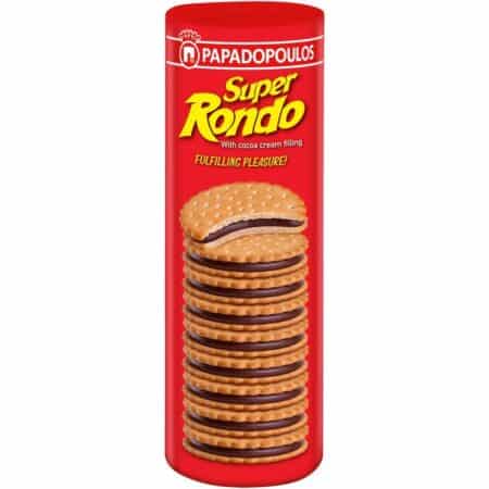 Papadopoulou Super Rondo chocolate biscuits 500g