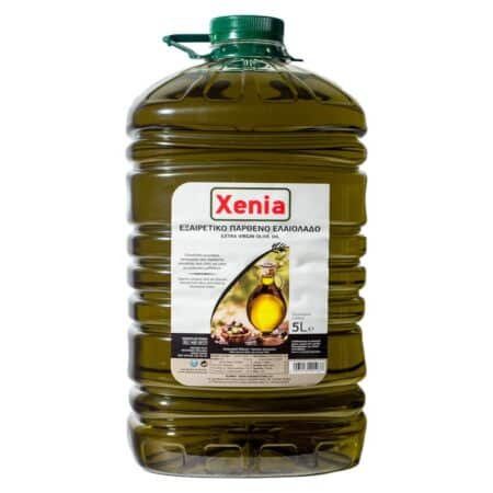 Xenia extra virgin olive oil / Εξαιρετικό Παρθένο Ελαιόλαδο 5L