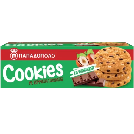 Papadopoulou cookies chocolate hazelnut 180g