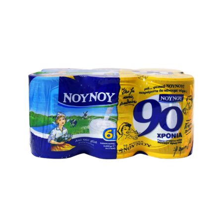 Gala Nounou NoyNoy Evaporated Milk / Γάλα Εβαπορέ 6x400g