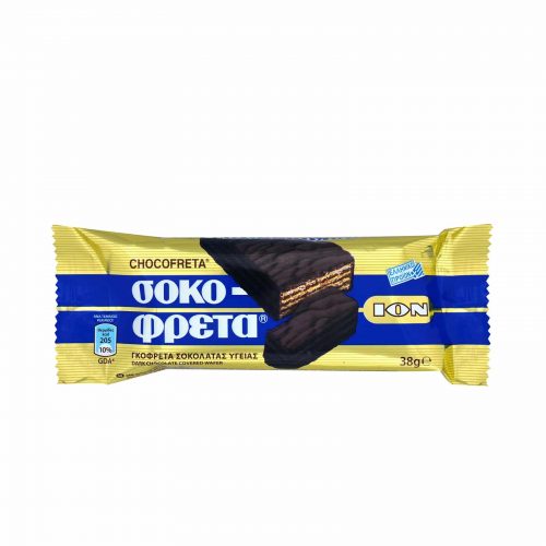 Ion Sokofreta Dark Chocolate / ΙΟΝ Σοκοφρέτα με Σοκολάτα Υγείας 38g