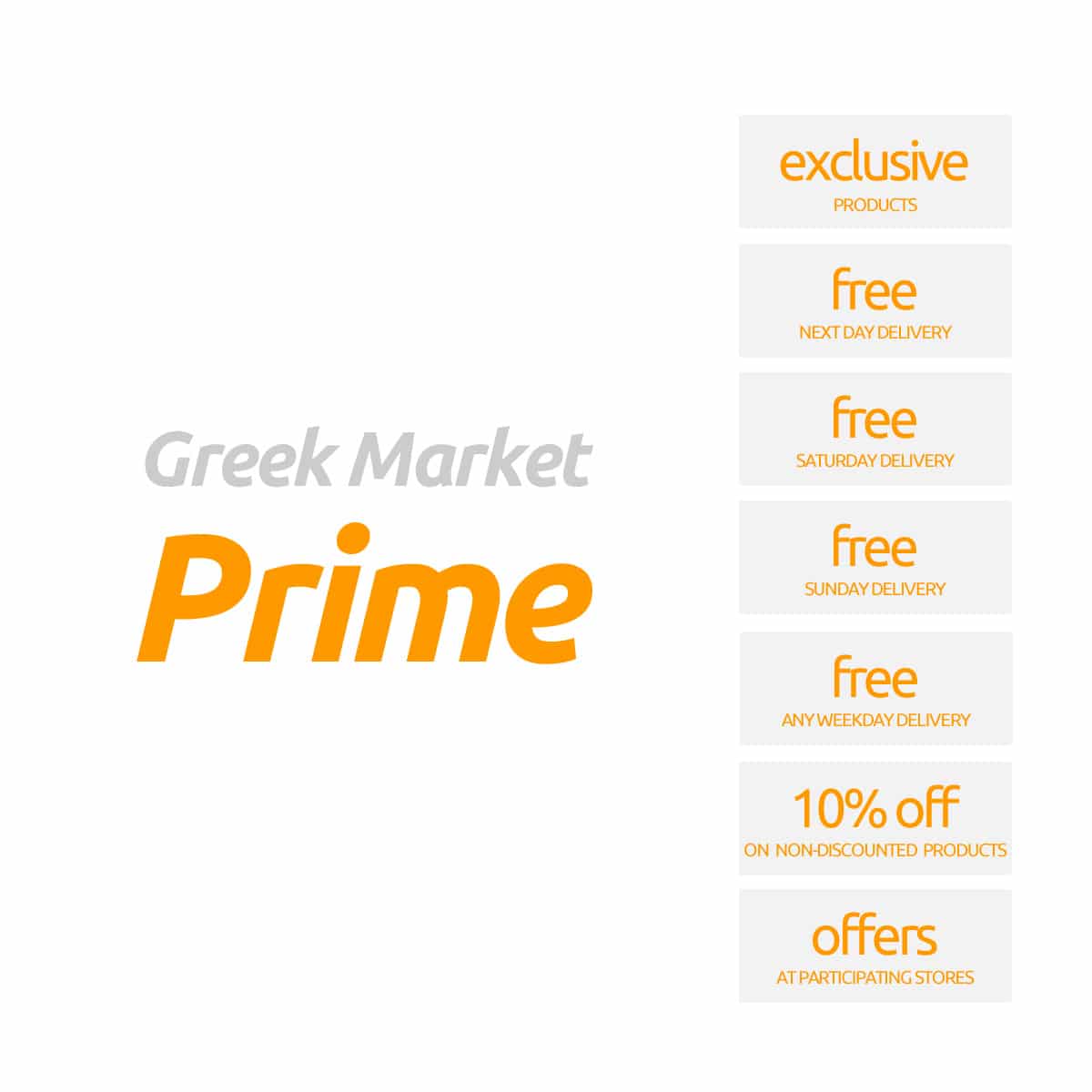 Greek Market Prime Membership