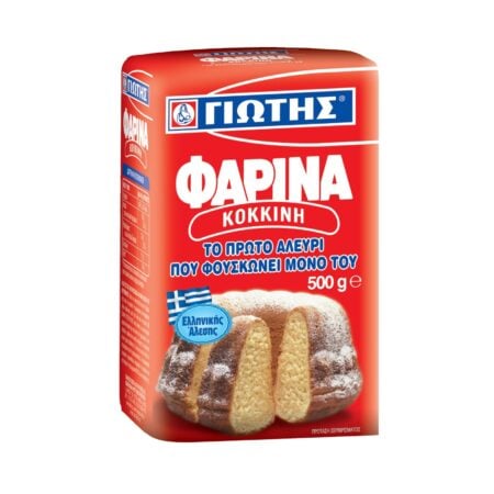 Jotis Farina Flour Red / Γιώτης Φαρίνα Κόκκινη 500g