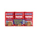 Jotis Farina Flour Red / Γιώτης Φαρίνα Κόκκινη 3x500g