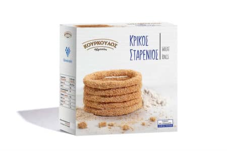 Kourkoulos Wheat Rings (Kritsinia) / Κούρκουλος Κριτσίνια Σταρένια 120g