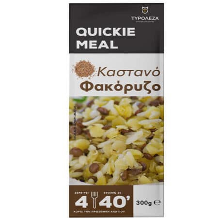 Tyroleza Lentils & Rice Quickie Meal / Fakorizo Φακόρυζο 300g