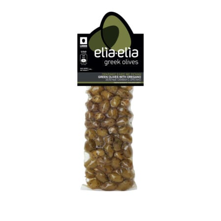Ladas Green Olives with Oregano