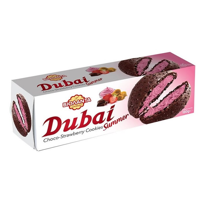 violanta dubai summer strawberry cookies