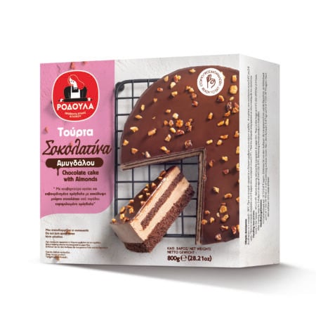 Rodoula Chocolate Almond Cake